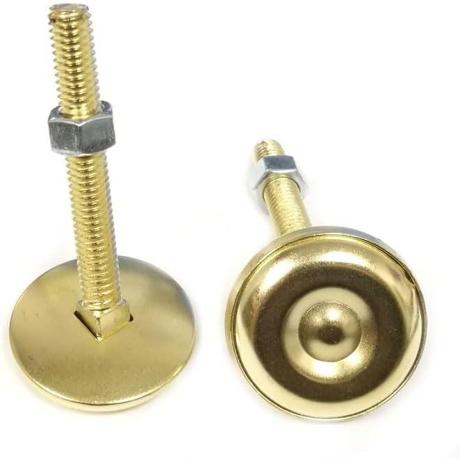 Pinball Heavy Duty Leg Leveler, 3 Inch, Set of 4, Silver, Black or Gold