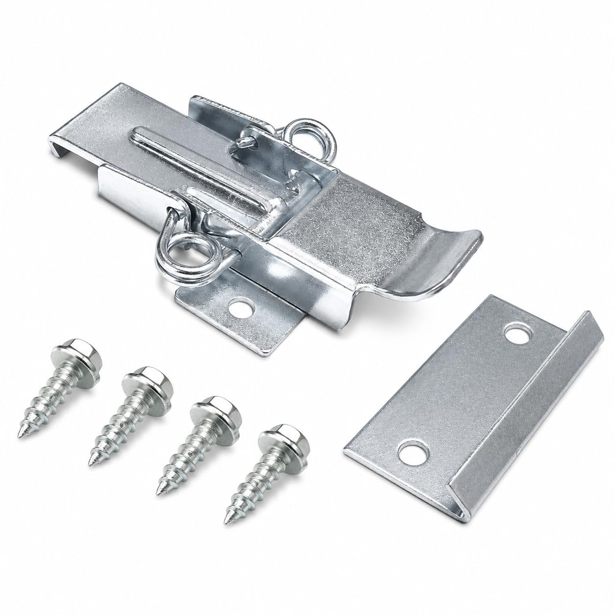 Williams/Bally Pinball Backbox Latch Kit with Toggle Latch Bracket and 4 Mounting Screws – Replaces 20-9347 and 01-8397