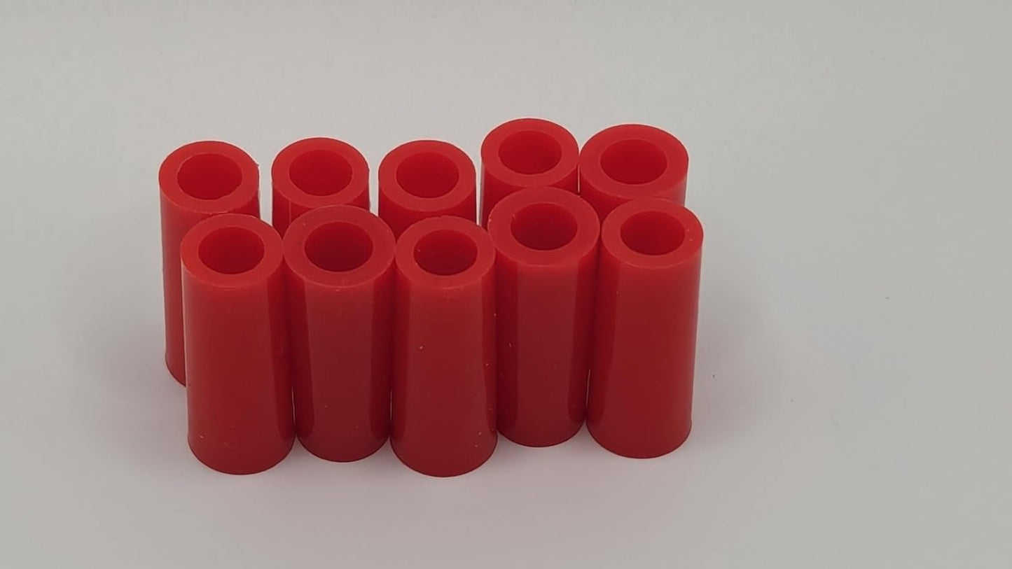1 1/16 inch Tapered (Stern Compatible) Silicone Pinball Post Sleeves, Multiple Colors Available