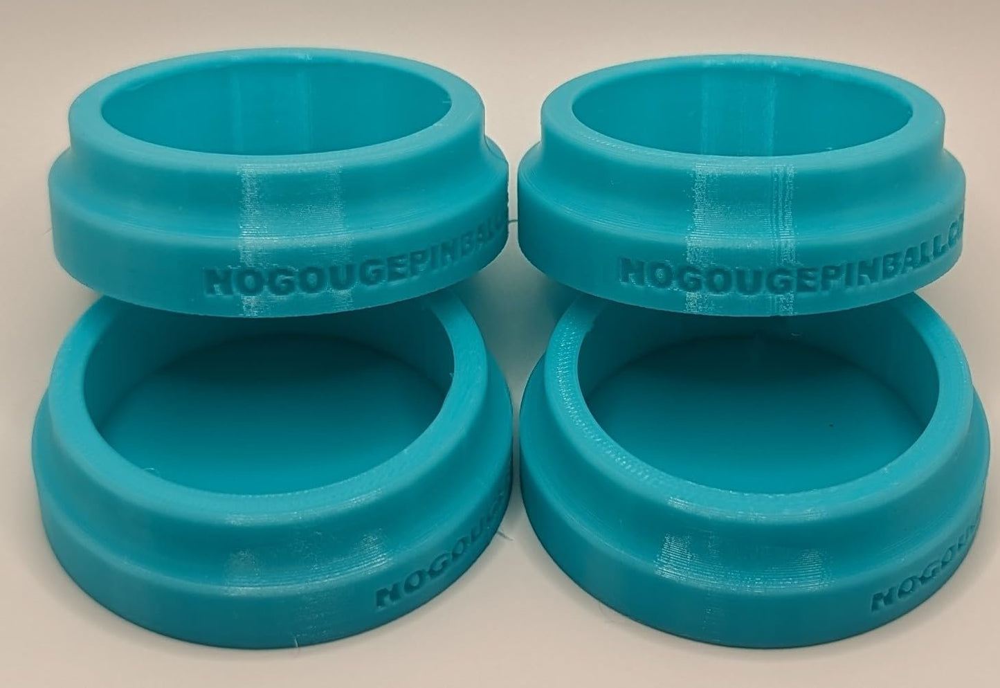Rubber Leg Leveler Caster Feet, Footies, Cups, Set of 4, Multiple Colors Available