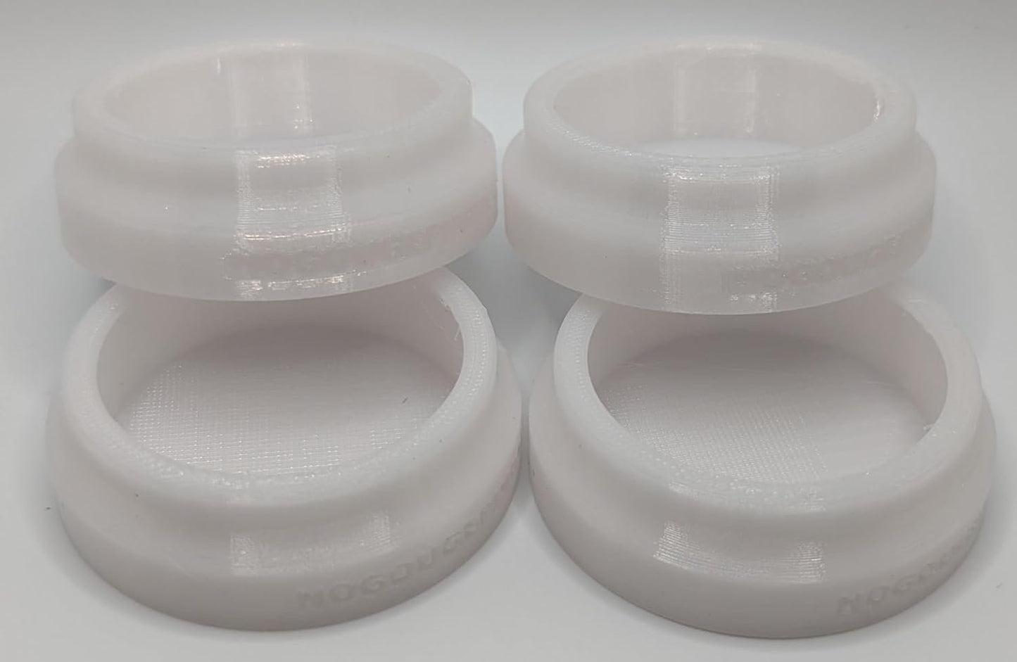 Rubber Leg Leveler Caster Feet, Footies, Cups, Set of 4, Multiple Colors Available