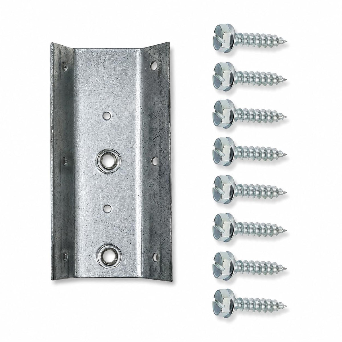 Williams Bally Pinball Reinforced Leg Bracket with 8 Mounting Screws – WPC and WPC-95 Cabinet Replacement Hardware – Replaces 01-11400-1