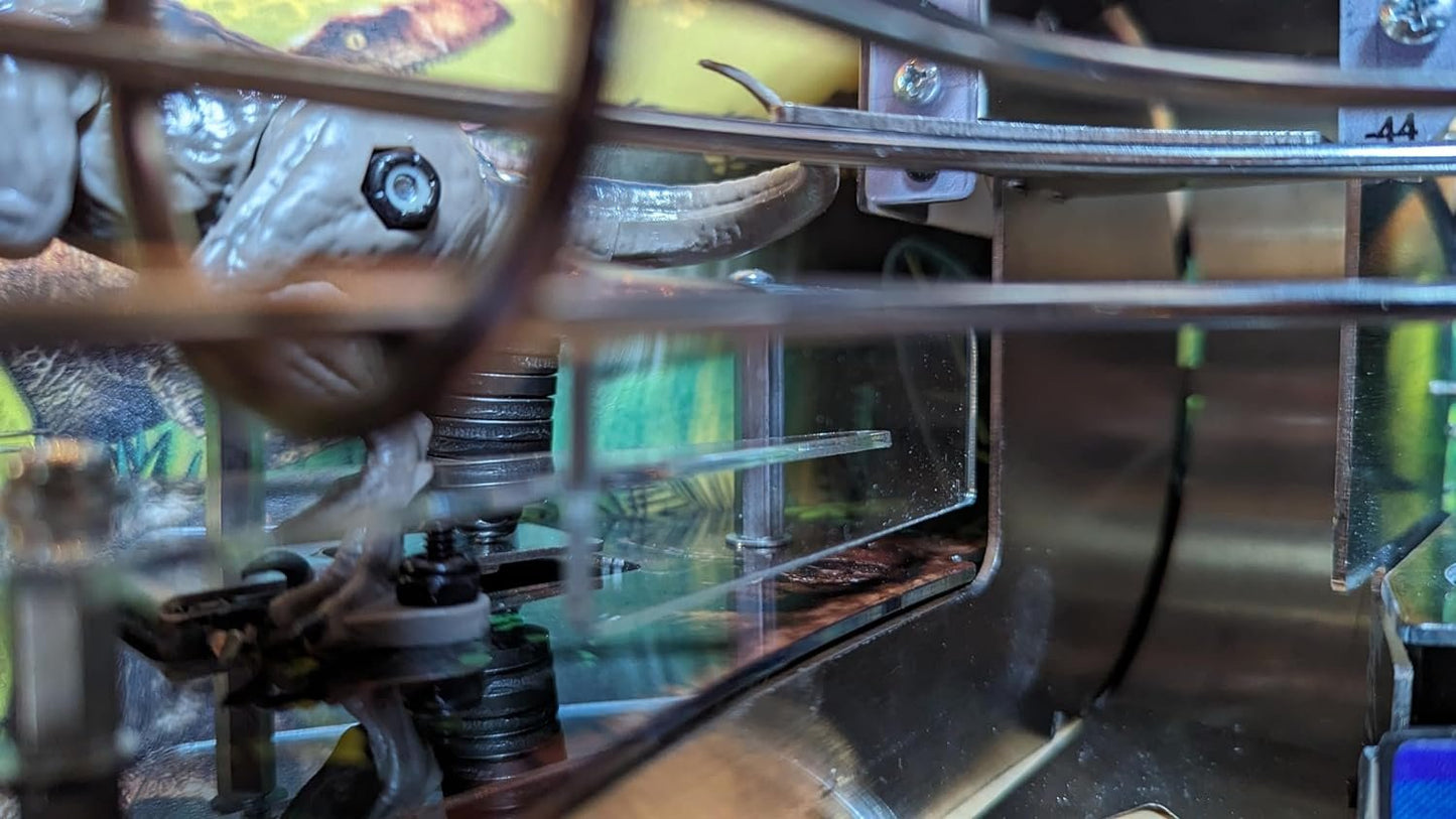 Behind-The-Raptor Plastic for Jurassic Park Premium / LE, Fixes Ball Stuck Issues
