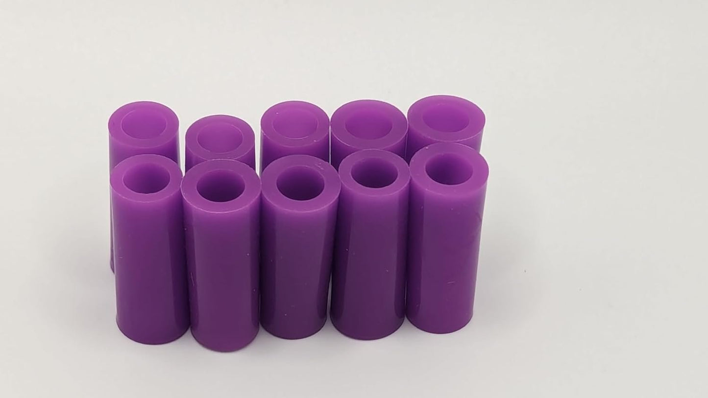 1 1/16 inch Tapered (Stern Compatible) Silicone Pinball Post Sleeves, Multiple Colors Available