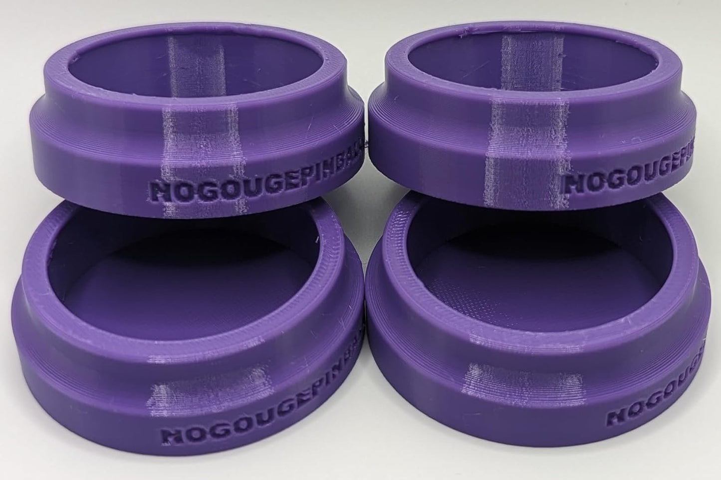 Rubber Leg Leveler Caster Feet, Footies, Cups, Set of 4, Multiple Colors Available