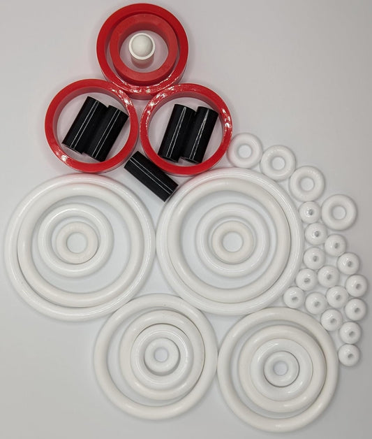 Bally Twilight Zone Pinball Machine Replacement Repair Rubber Silicone Ring Kit