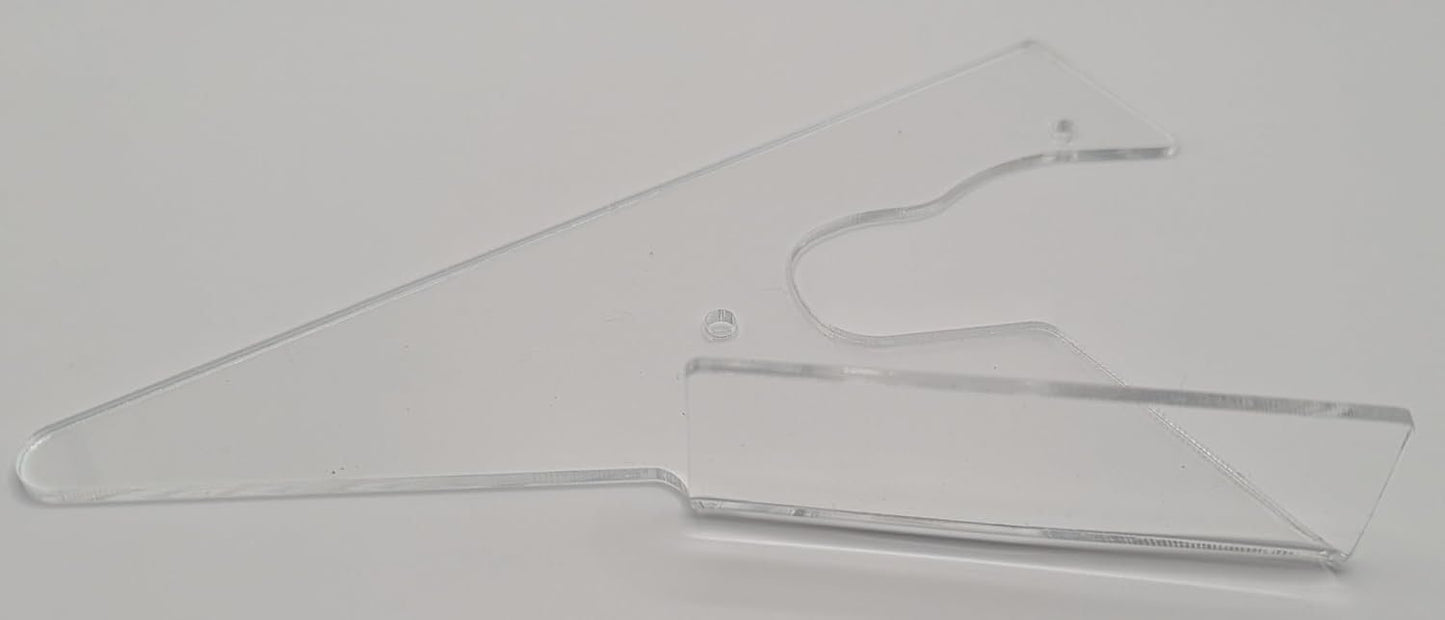 Behind-The-Raptor Plastic for Jurassic Park Premium / LE, Fixes Ball Stuck Issues
