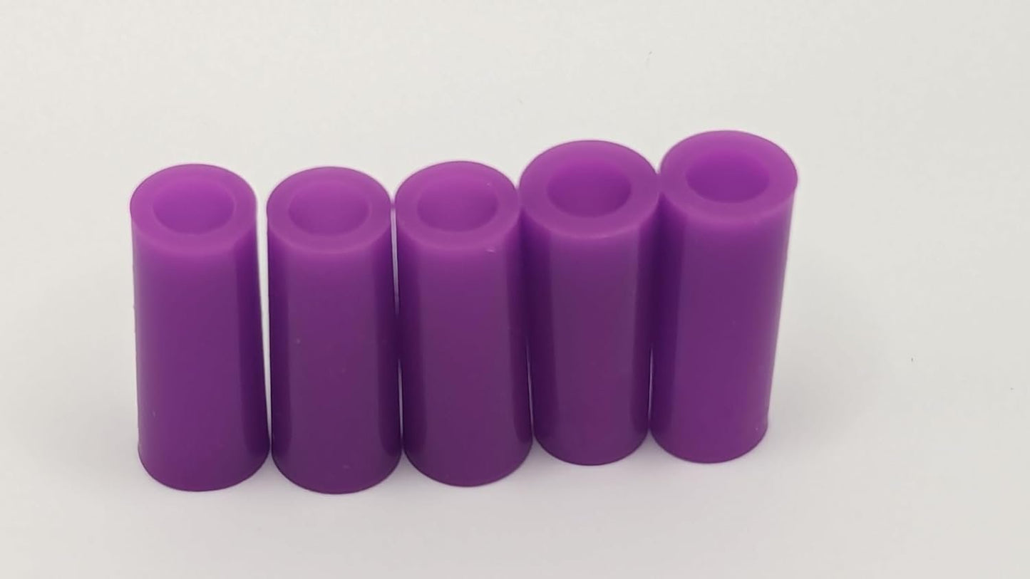 1 1/16 inch Tapered (Stern Compatible) Silicone Pinball Post Sleeves, Multiple Colors Available
