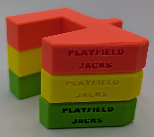 Playfield Jacks™ Rubber (TPU) Playfield Jacks, Set of 2