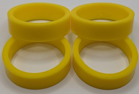 PerfectPlay 1 1/2 inch Standard Size Silicone Pinball Flipper Rubber, Set of 4