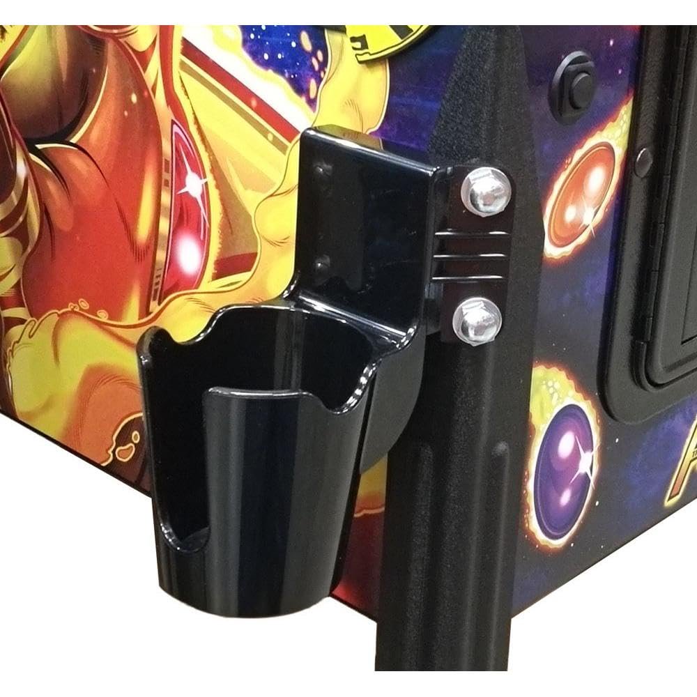 Pinball Life PinGulp 3.0, Pinball Drink Holder, Mounts Either Side, Removable, Multiple Colors Available. (BLUE)