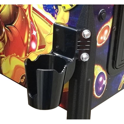 Pinball Life PinGulp 3.0, Pinball Drink Holder, Mounts Either Side, Removable, Multiple Colors Available. (BLUE)
