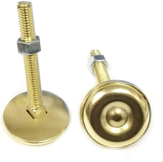 Pinball Heavy Duty Leg Leveler, 3 Inch, Set of 4, Silver, Black or Gold