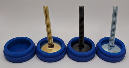 No Gouge Pinball New 100% Molded Silicone! Leg Leveler Caster Feet, Footies, Cups, Set of 4
