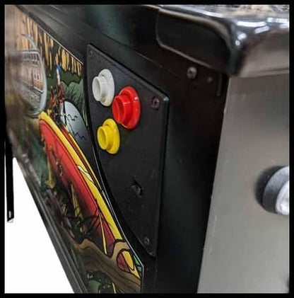 Low Profile Button Box System for Multimorphic P3 Pinball Machines