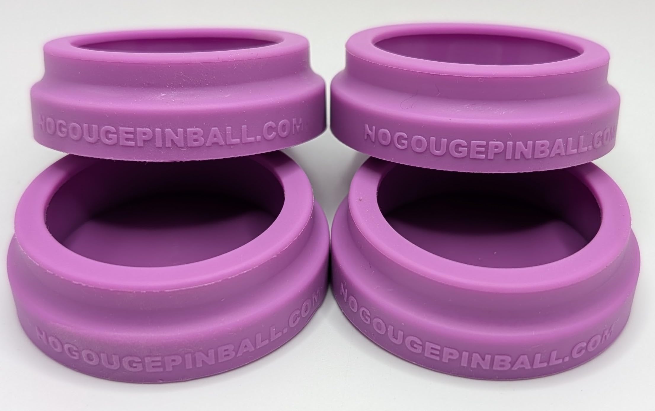 No Gouge Pinball New 100% Molded Silicone! Leg Leveler Caster Feet, Fo