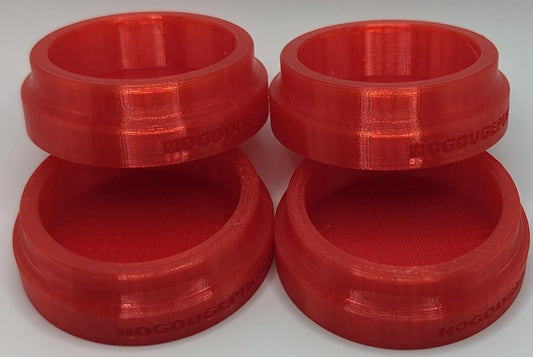 Rubber Leg Leveler Caster Feet, Footies, Cups, Set of 4, Multiple Colors Available