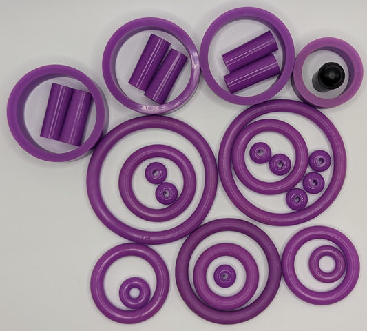 PerfectPlay Replacement Repair Rubber Silicone Ring Kit for Stern King Kong Pinball Machine, Purple