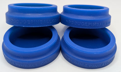 No Gouge Pinball New 100% Molded Silicone! Leg Leveler Caster Feet, Footies, Cups, Set of 4