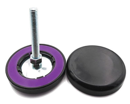 Snap-On Happy Sliders for Carpeting, Set of 4, Multiple Colors Available