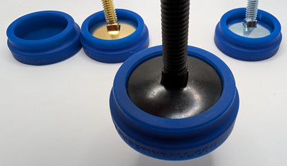 No Gouge Pinball New 100% Molded Silicone! Leg Leveler Caster Feet, Footies, Cups, Set of 4