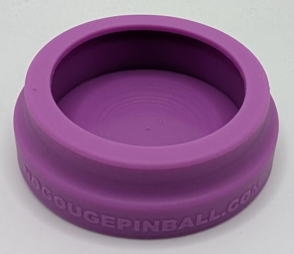 No Gouge Pinball New 100% Molded Silicone! Leg Leveler Caster Feet, Footies, Cups, Set of 4
