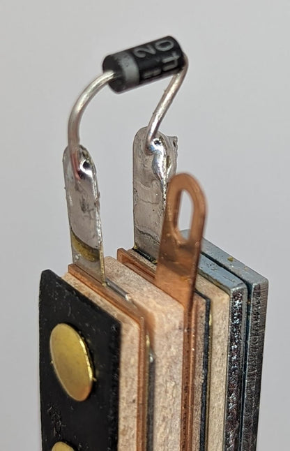 Pinball Life Williams/Bally Round Stand Up Target Rear Mounting A-14690 with Diode