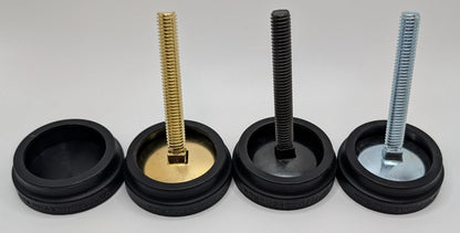 No Gouge Pinball New 100% Molded Silicone! Leg Leveler Caster Feet, Footies, Cups, Set of 4